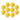 Lot de 10 balles Roberto Sport plastique jaunes