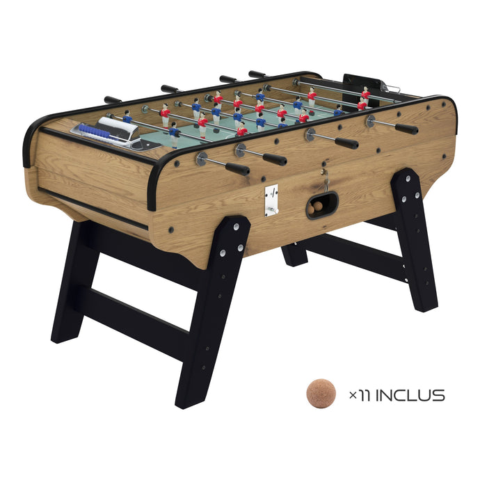 Babyfoot Bistrot vieux chêne pour adultes
