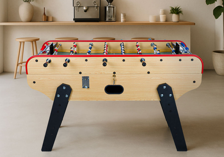Babyfoot en situation dans un intérieur