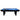 Billard américain pliable Buffalo Challenger II 7ft noir tapis bleu